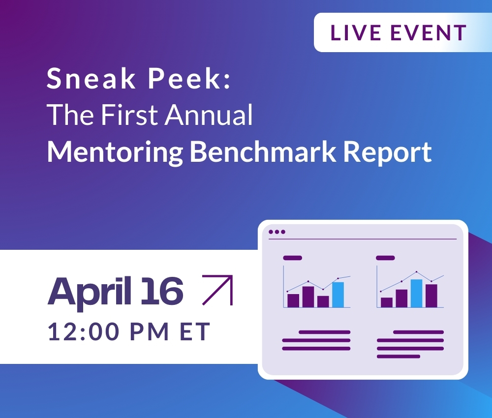 MentorCom Spotlight Event 3 MentoringTrends and Benchmarking Live Event