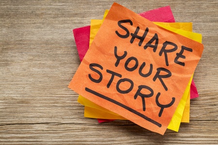 Modern Mentoring 2.0: The New Way to Run Mentoring Programs 7 Share your story suggestion on a sticky note against grained wood