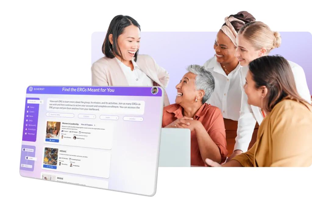 ERG Management Software 4 Group of happy employees using ERG Management software