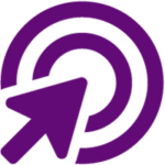 Virtual Mentoring 20 icon of cursor and bullseye