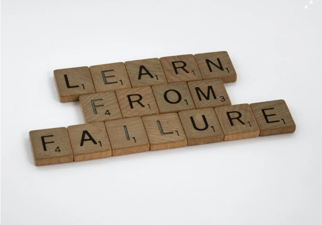 Why Do Mentoring Programs Fail? 3 Scenarios that Highlight Struggling Mentoring Programs 4 Game pieces that spell the words Learn from failure.
