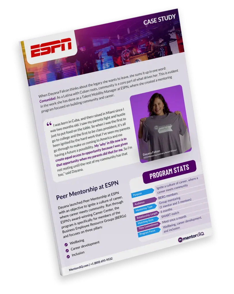 ERG Mentoring 8 ESPN Case study pdf
