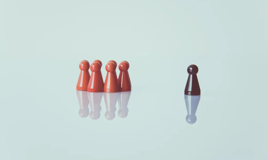 Leadership Mentoring: Why and How to Start 8 Image showing pawns in leadership development positions.