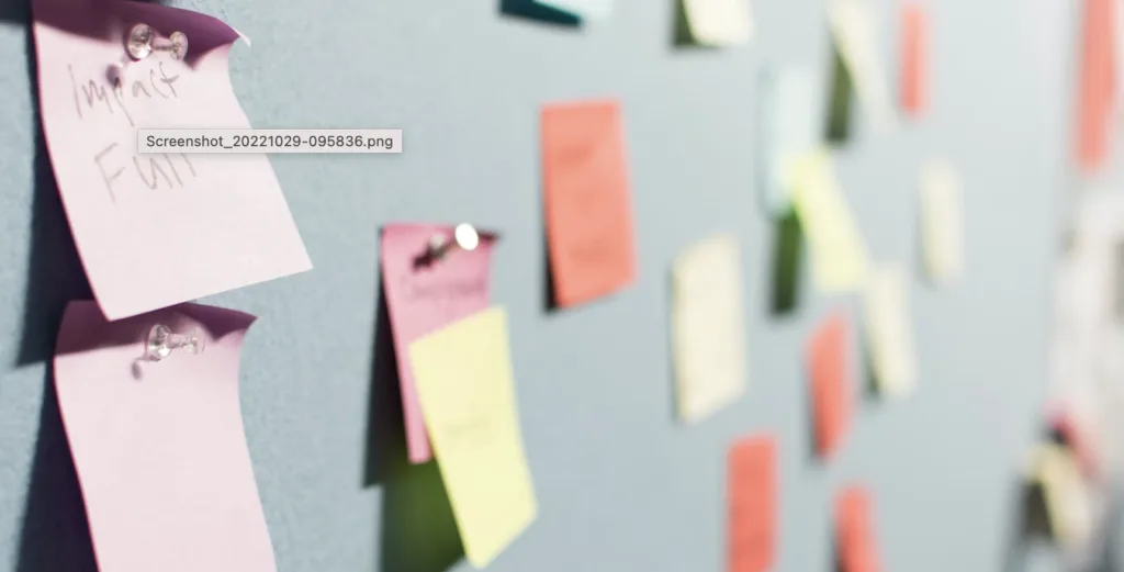 What Are Long-Term Goals? Examples and Goal-Setting Ideas 13 Challenge board with sticky notes.